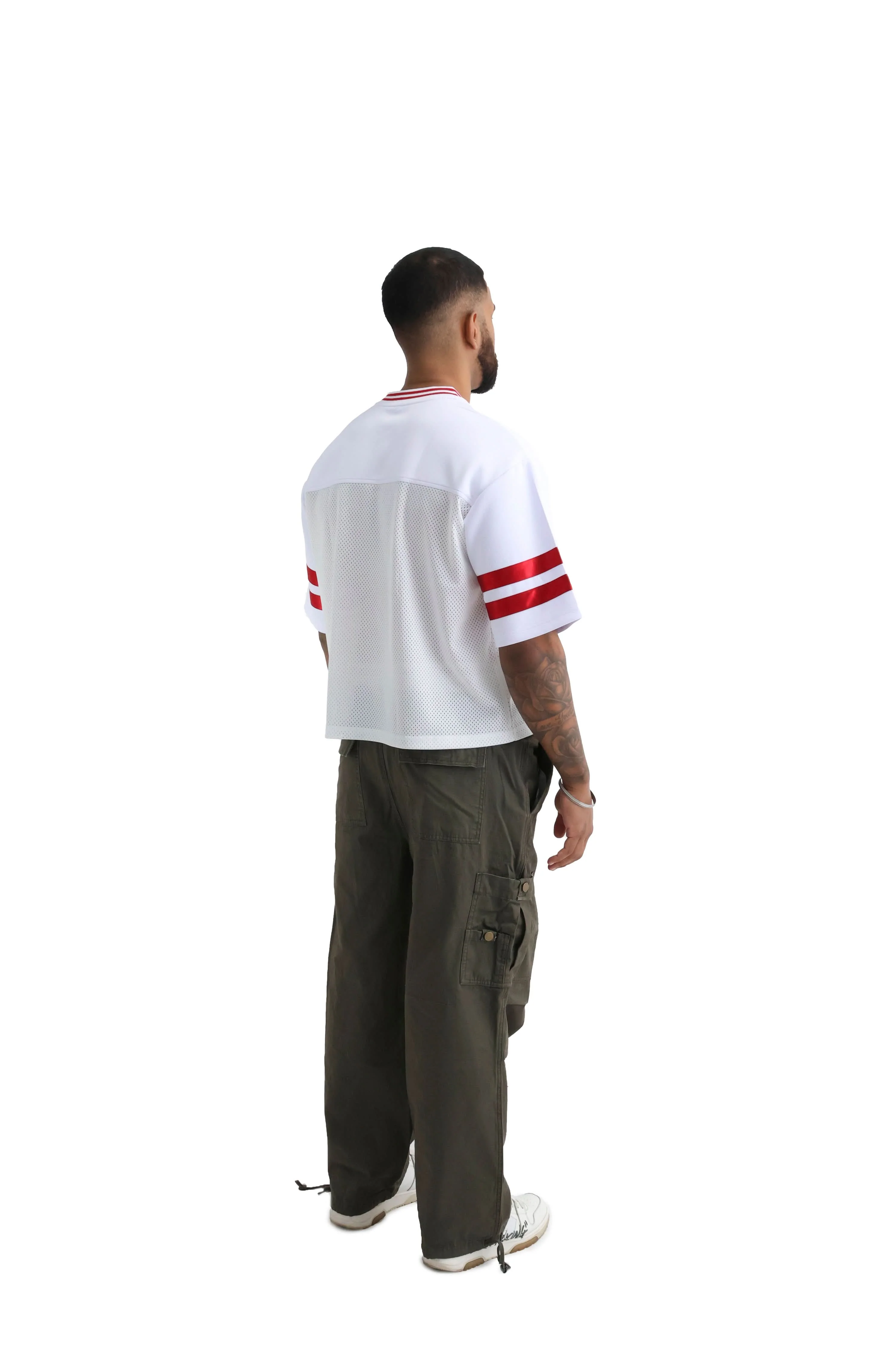 Wide Leg Cargo Trousers - Image 22