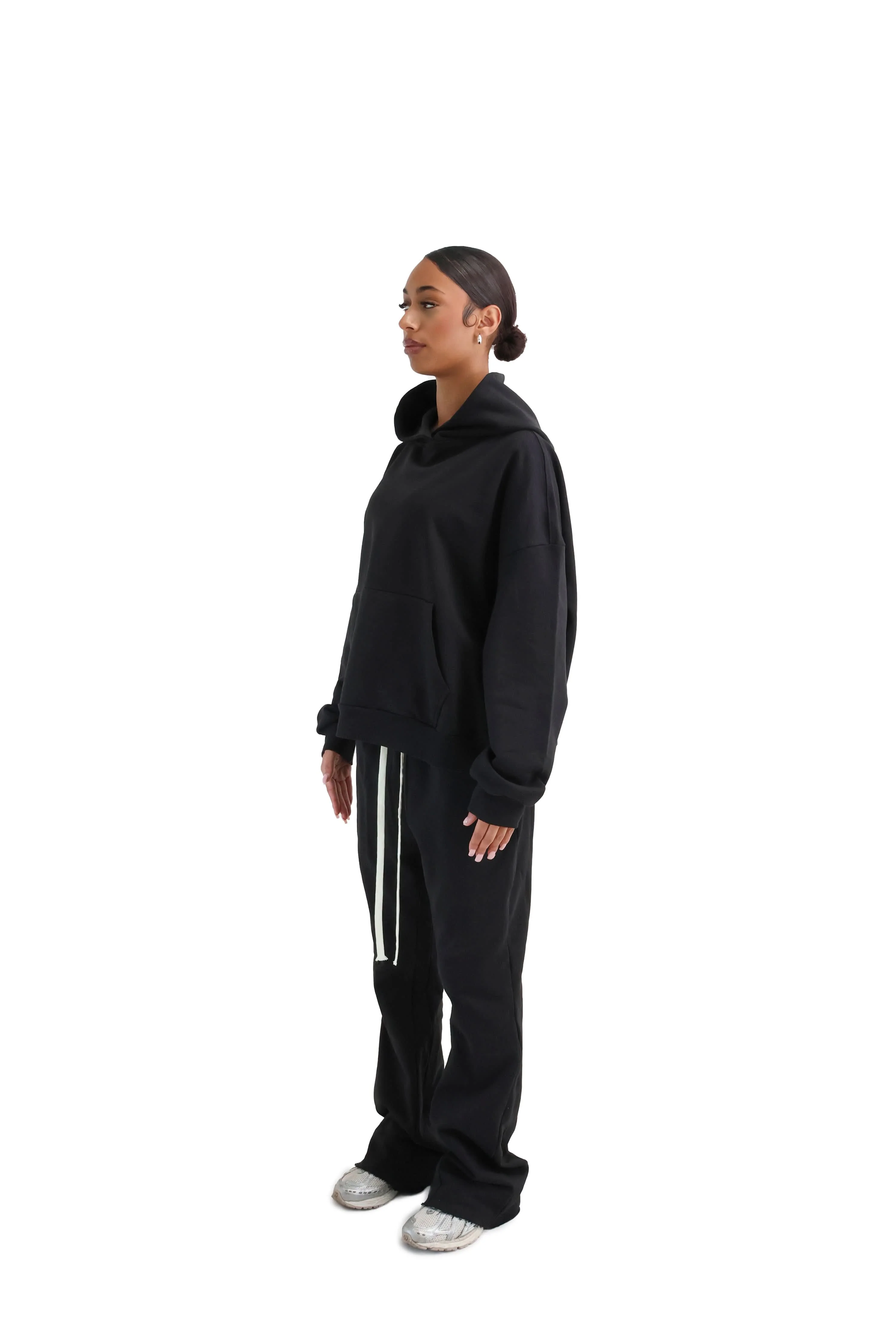 Oversized Slightly Cropped Hoodie 420GSM - Image 11