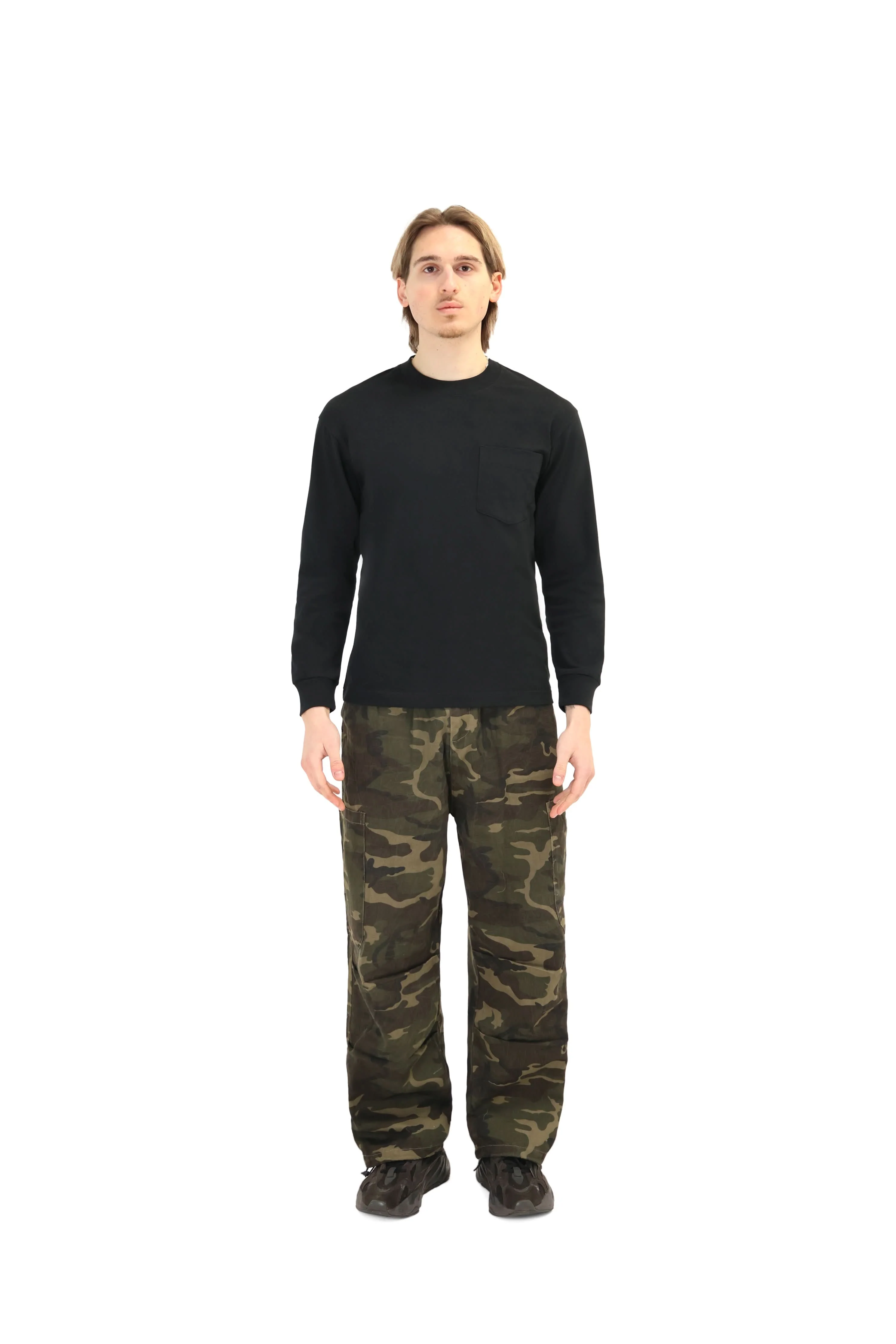 Long Sleeve T-shirts With Pocket 240GSM - Image 10