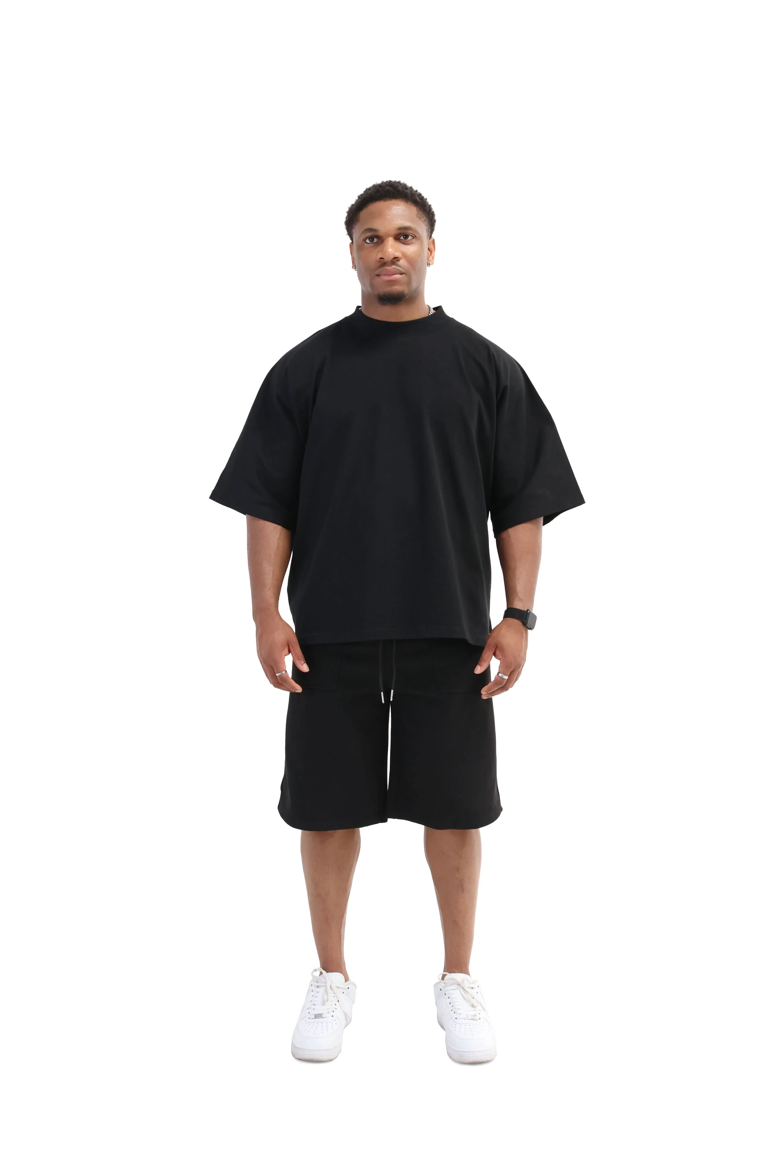 Oversized Boxy Fit Shorts 300gsm - Image 2