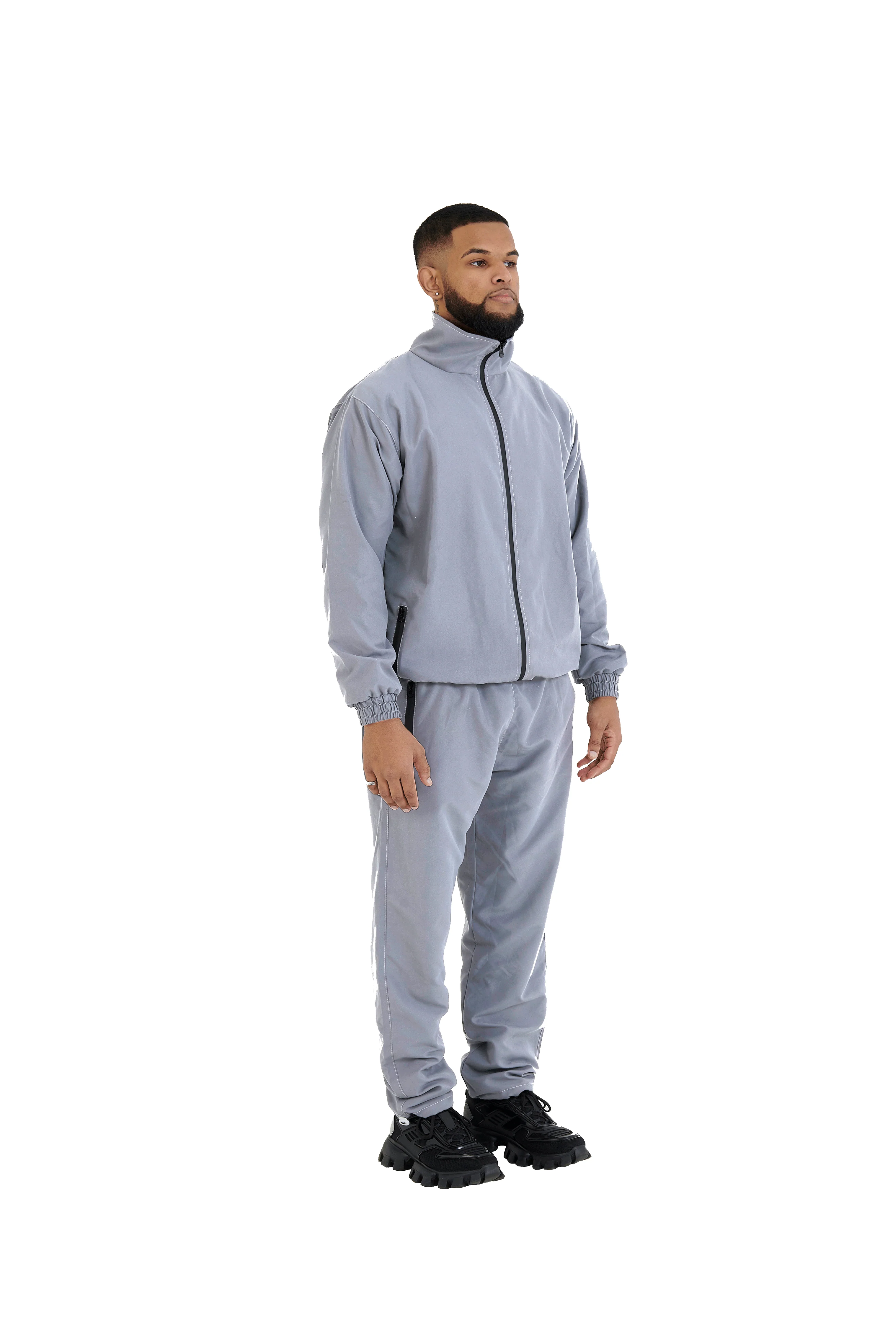 Oversized Nylon Joggers - Image 42