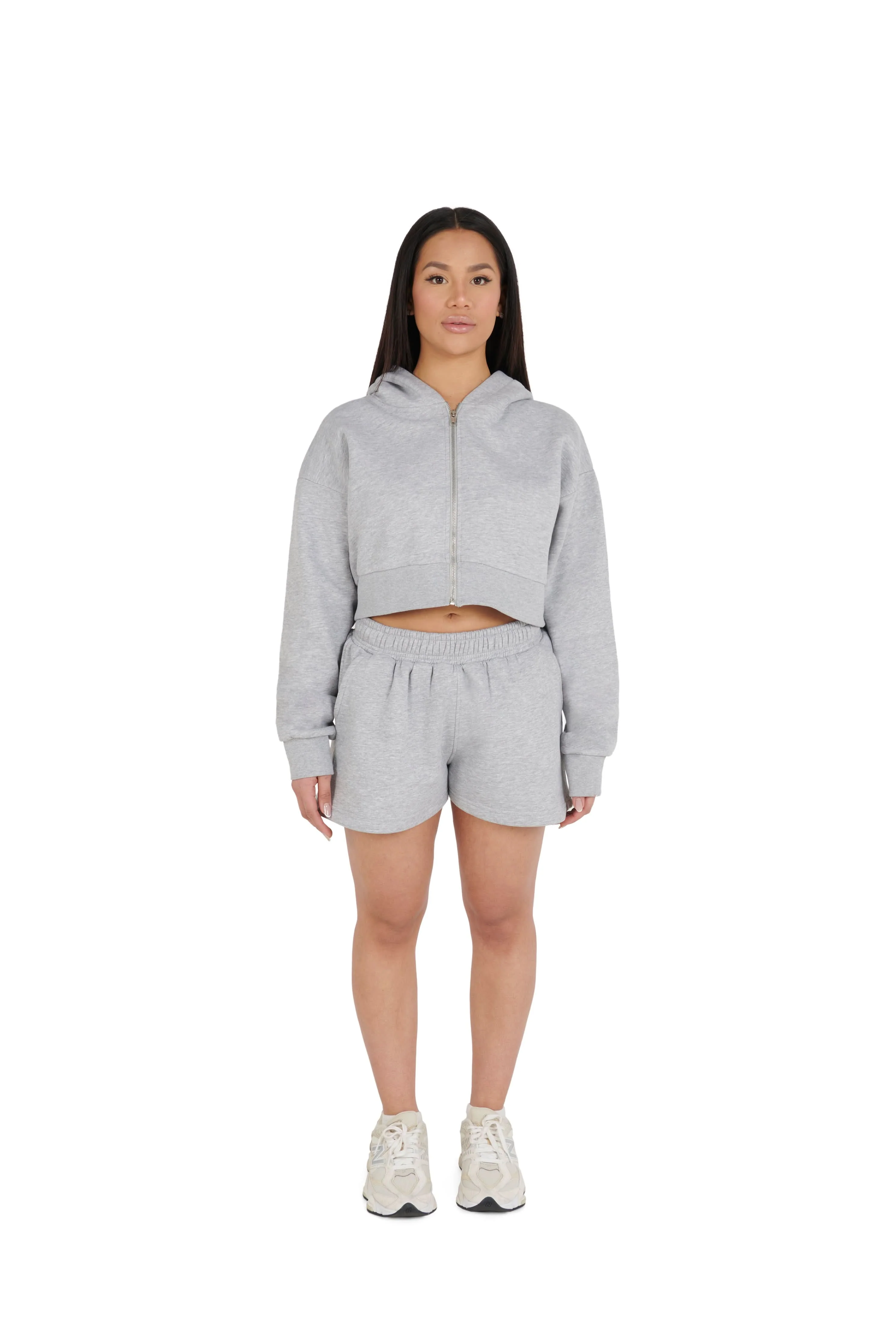 Ladies Cropped Shorts 330GSM - Image 10
