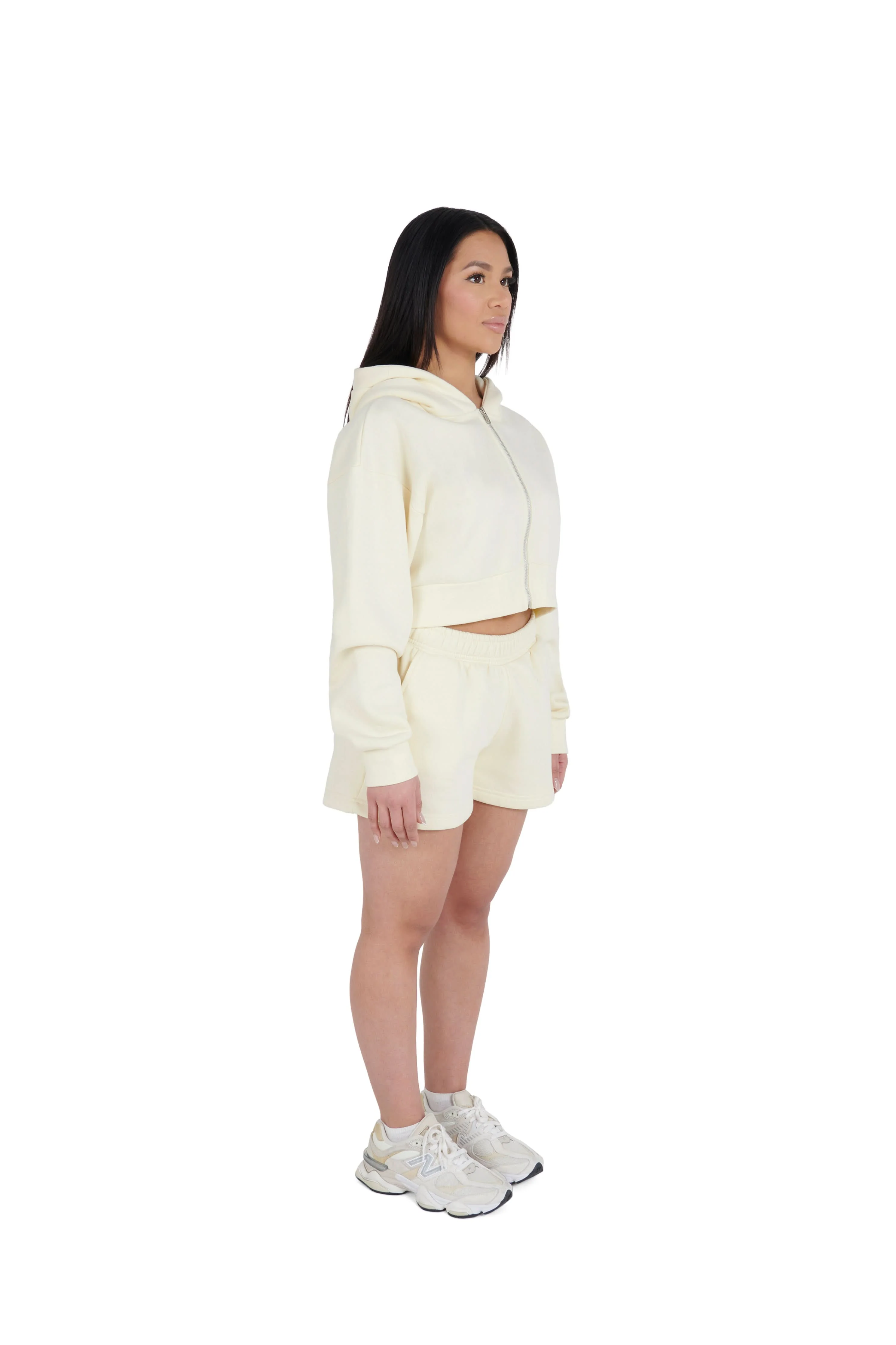 Ladies Cropped Shorts 330GSM - Image 17