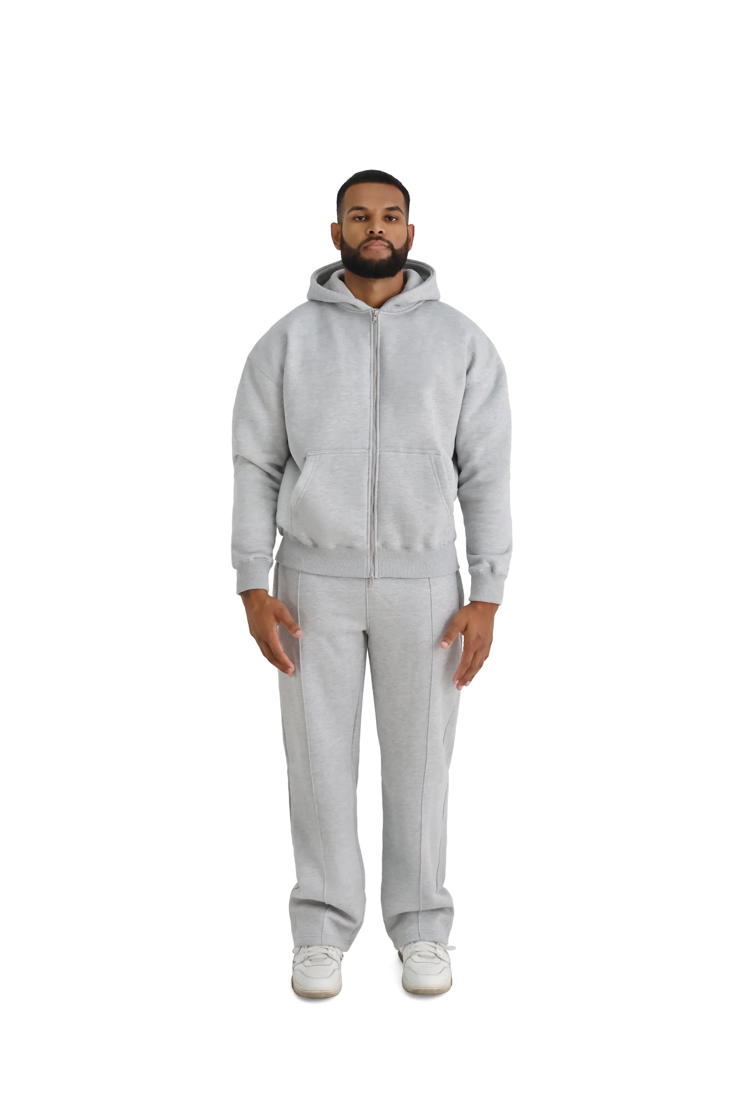 Ultra Luxury Oversized Zip Hoodies 550GSM - Image 10