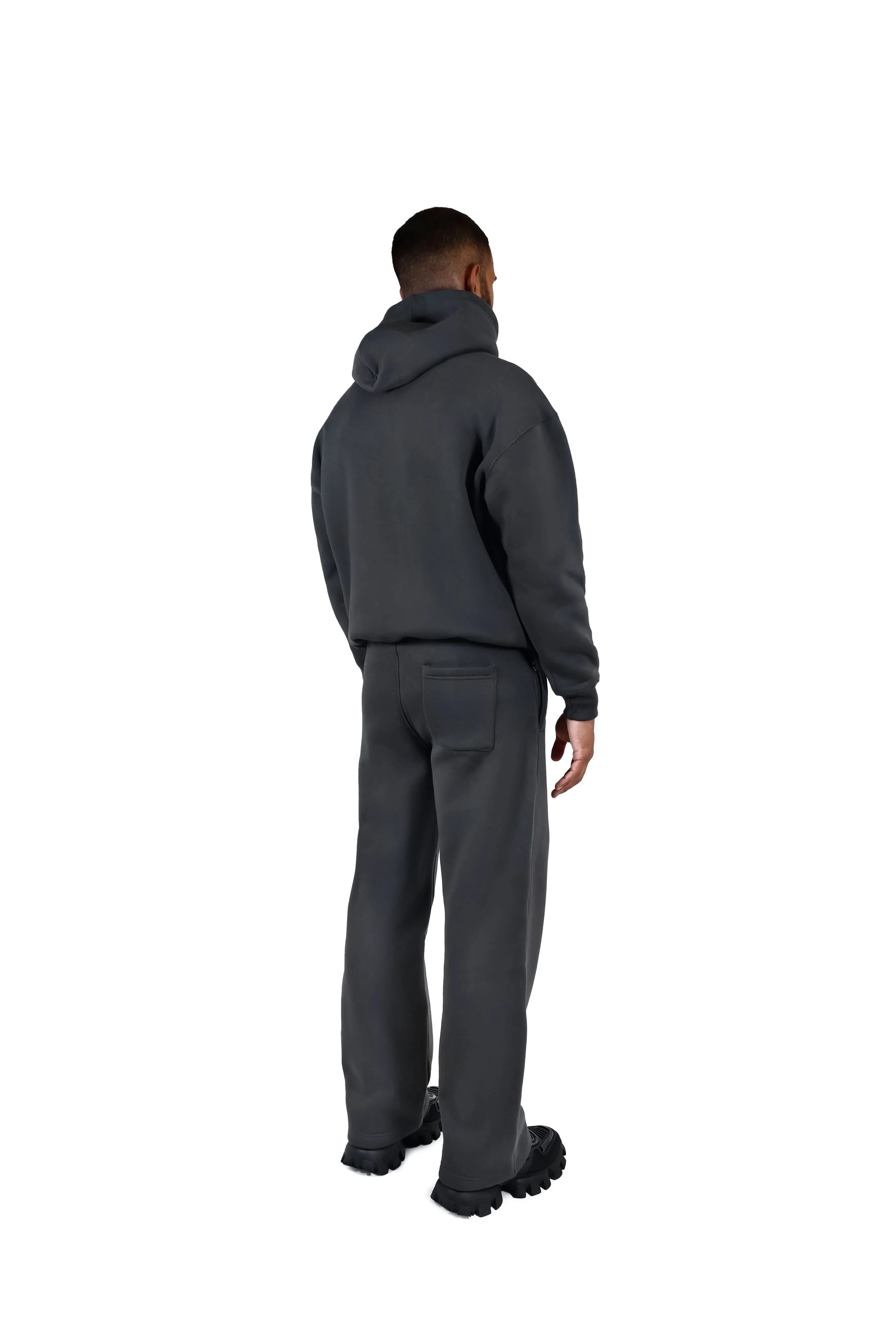 Ultra Luxury Wide Leg Joggers 550GSM - Image 19