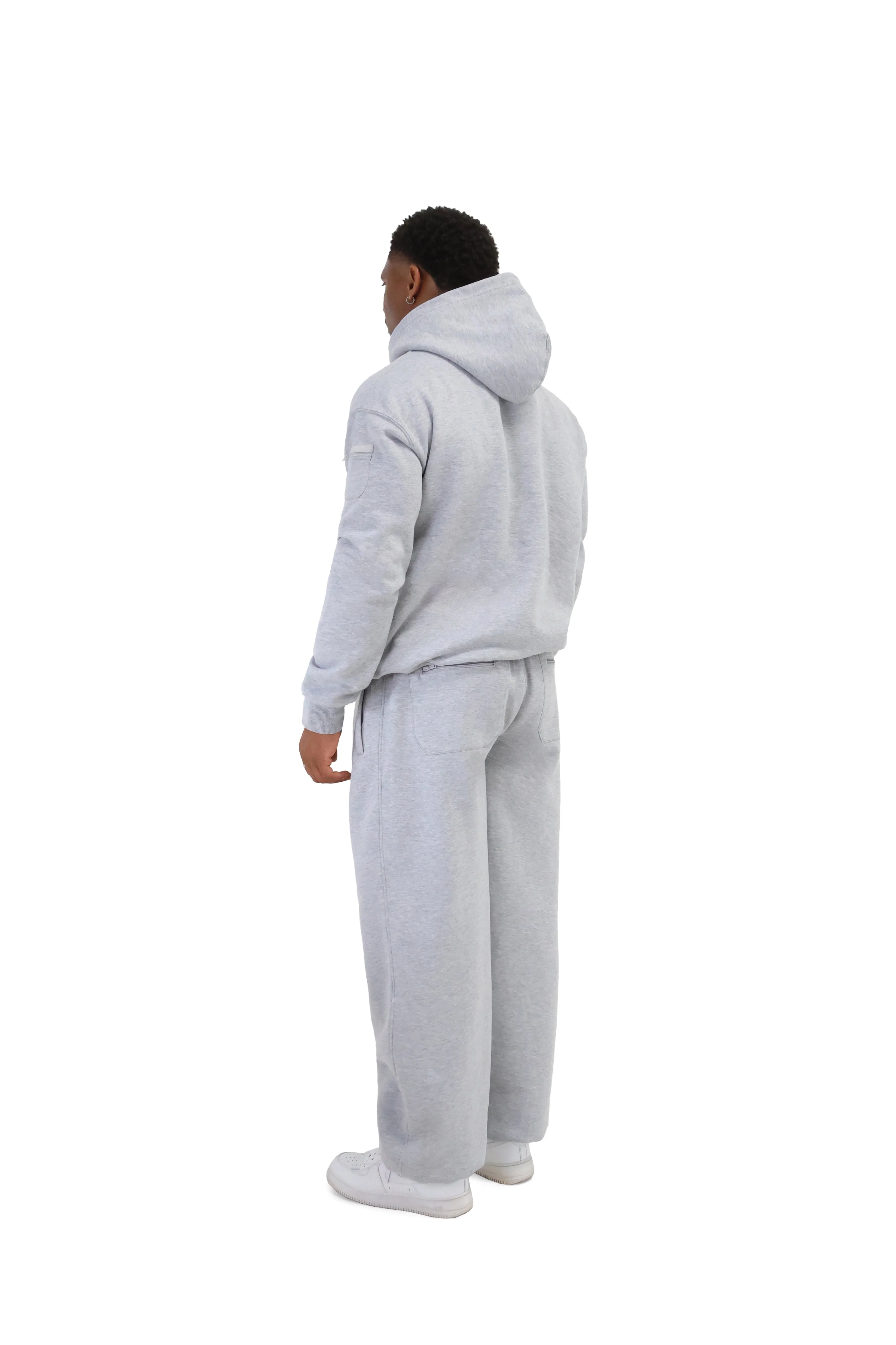 Wide Leg Cuffed Joggers 330gsm - Image 13